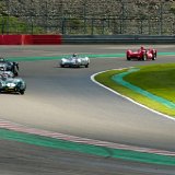 1 17 18  LOTUS 15, ASTON MARTIN DB3, LISTER Knobbly Jaguar, LOTUS 15 EN EEN MASERATI T61 : Belgie, Spa Francorchamps, Spa Six Hour (classic), Stirling Moss Trophy