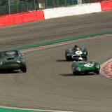 70 16 8  LOTUS 17 Prototype (70), ASTON MARTIN DB4 GT (16) EN COOPER T39 Bobtail (8) : Belgie, Spa Francorchamps, Spa Six Hour (classic), Stirling Moss Trophy