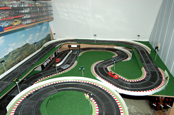 Lantaars geplaatst op circuit Meijdonck